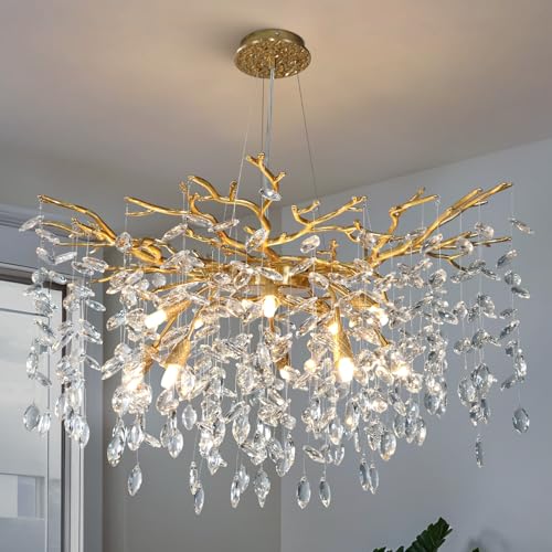 YUYI Modern Crystal Chandelier